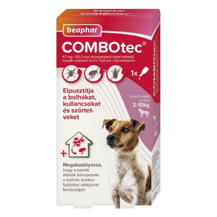 Beaphar Combotec 2-10kg kistestű Kutyáknak      