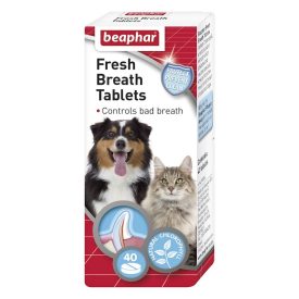   Beaphar  Fresh Breath Tabletta Kutyáknak és Macskáknak    