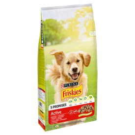 Friskies Active Dog marhás 15kg