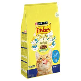 Friskies Cat Steril Lazacos 10kg