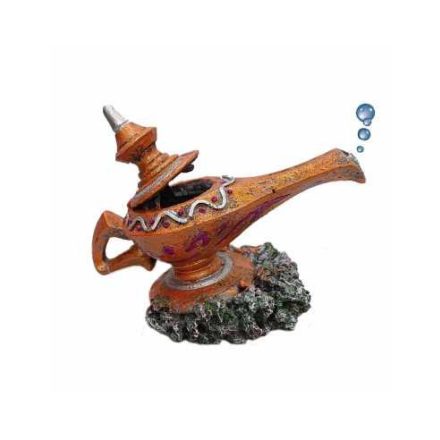 Csodalámpa buborékoló akváriumi dekor