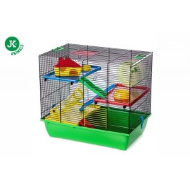 Rágcsálóketrec felszerelt 50 × 33 × 44.5 cm, zöld